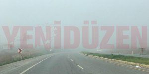 Polisten sürücülere sis uyarısı