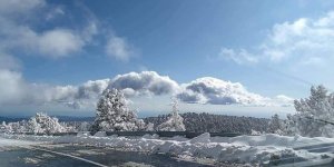 Trodos'ta beyaz Noel