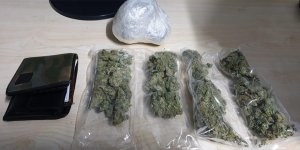 3 bölgede 196 gram uyuşturucu ve hap ele geçirildi