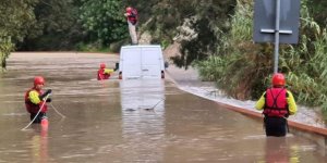 Güneyde Kanlıdere yine taştı