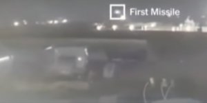 Ukrayna uçağının vurulma anı görüntülendi