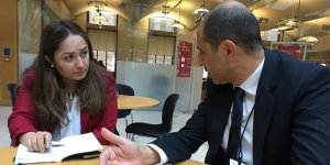 Özersay, Birleşik Krallık Parlamentosu'nda görüşmeler yaptı