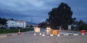 Akademi çemberi ile Dumlupınar köprüsü arasında kalan kısım trafik akışına kapatıldı