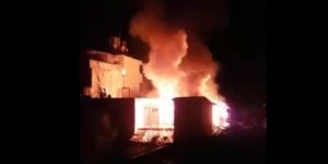 Surlariçi’nde korkutan yangın