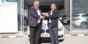 BMW talihlisi aracına kavuştu