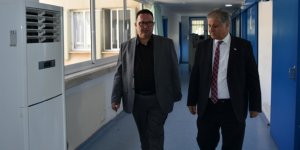 Pilli, karantina bölgesinde incelemelerde bulundu