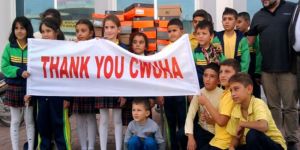 Mehmetçik Belediyesine İngiltereden yardım eli