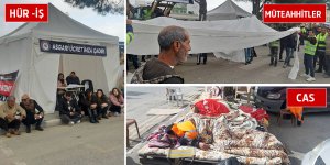 Başbakanlık önünde 3 eylem!