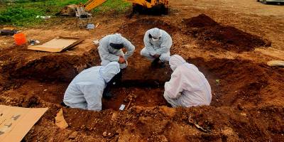 Kazı çalışmalarına ara verildi