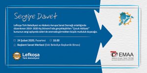 “Çocuk Atölyesi” sergisi açılıyor