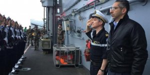 “Charles De Gaulle” Limasol'da demirledi