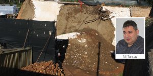 400 yıllık surlar çökme tehlikesi altında