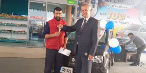 Özok Group talihlisi arabasına kavuştu