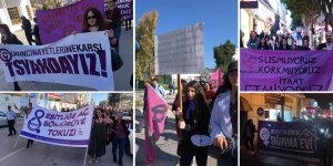 4 bölgede yürüyüş düzenlediler