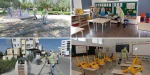 Gönyeli Belediyesi dezenfekte çalışmaları başlattı