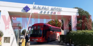 Otobüs aprondan aldı, karantiya götürdü