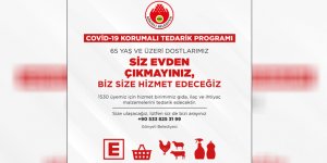 Gönyeli'de 65 yaş üzerine tedarik programı