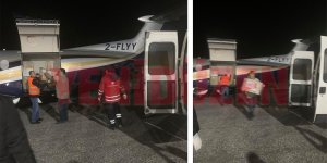 Test kitleri özel jetle geldi