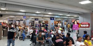 GİDEN yolcu sayısı 45 bin 982, GELEN 12 bin 658