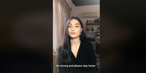 Kıbrıslı öğrencilerden ‘evde kal’ çağrısı