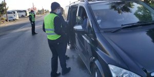 Lefke'ye girişler kontrol ediliyor