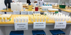 TMK’da ‘kolonya’ üretimi