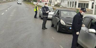 3 bölgede asayiş ve trafik denetimi