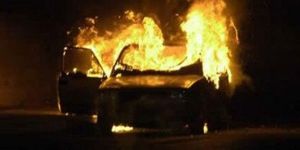 Tüfekçi’ye ait aracı yaktılar