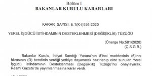 Tartışmalı tüzük Resmi Gazete'de