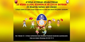 23 Nisan'da  sanal etkinlik
