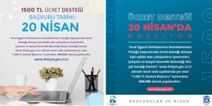 1500 TL için başvurular yarın başlıyor