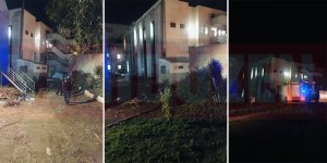 Hastanede yine yangın