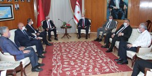 Tatar, Belediyeler Birliği Kriz Yönetimi Kurulu üyeleriyle görüştü