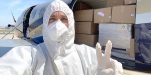 Hasta ve tıbbi malzeme için yine semalarda