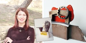 Sanatçı Okutan’dan “Gaydeler” isimli seramik eserleri…