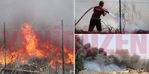 Hurdalık cayır cayır yandı