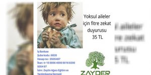 ZAYDER fitre bağışı çağrısı yaptı