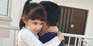 67 gün sonra ilk sarılma..