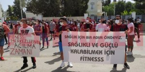 Bu kez 'fitness merkezleri' eylemde
