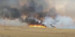 Güneyde ve ara bölgede yangın