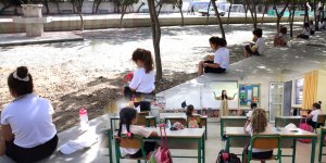 Güneyde ilköğretim böyle başladı