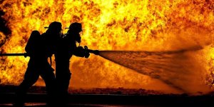 Kalkanlı’da yangın