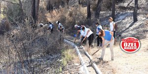 ‘Küller’ içinde umut yürüyüşü