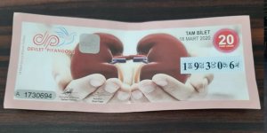 Piyango talihlisi ikramiyesini aldı