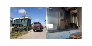 Mağusa'da ev yangını