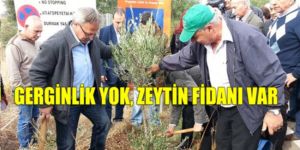 Bostancı’da Kıbrıslı Rum çiftçiler eylem yaptı