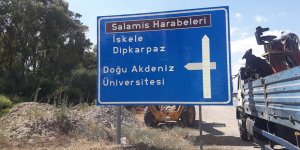 Karayollarında 15 tabela yenilendi