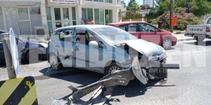 Kaza ucuz atlatıldı