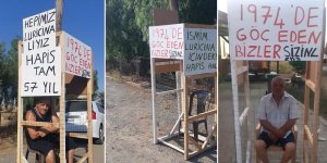 Kafesli eyleme Akçay’dan destek