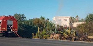 Kalkanlı’da yangın